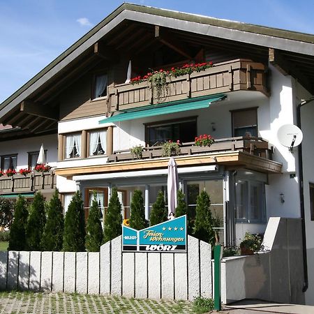 Ferienwohnungen Woerz, Sigismundstrasse 6 Oberstdorf Eksteriør billede